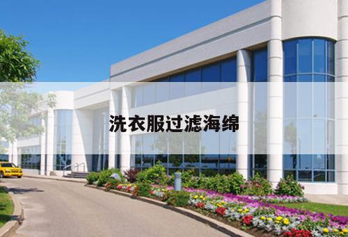 洗衣服過濾海綿